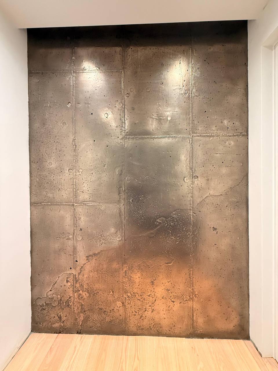 Liquid Metal Feature Wall