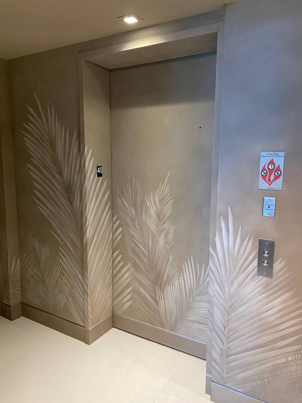 Architectural Plaster Entryway