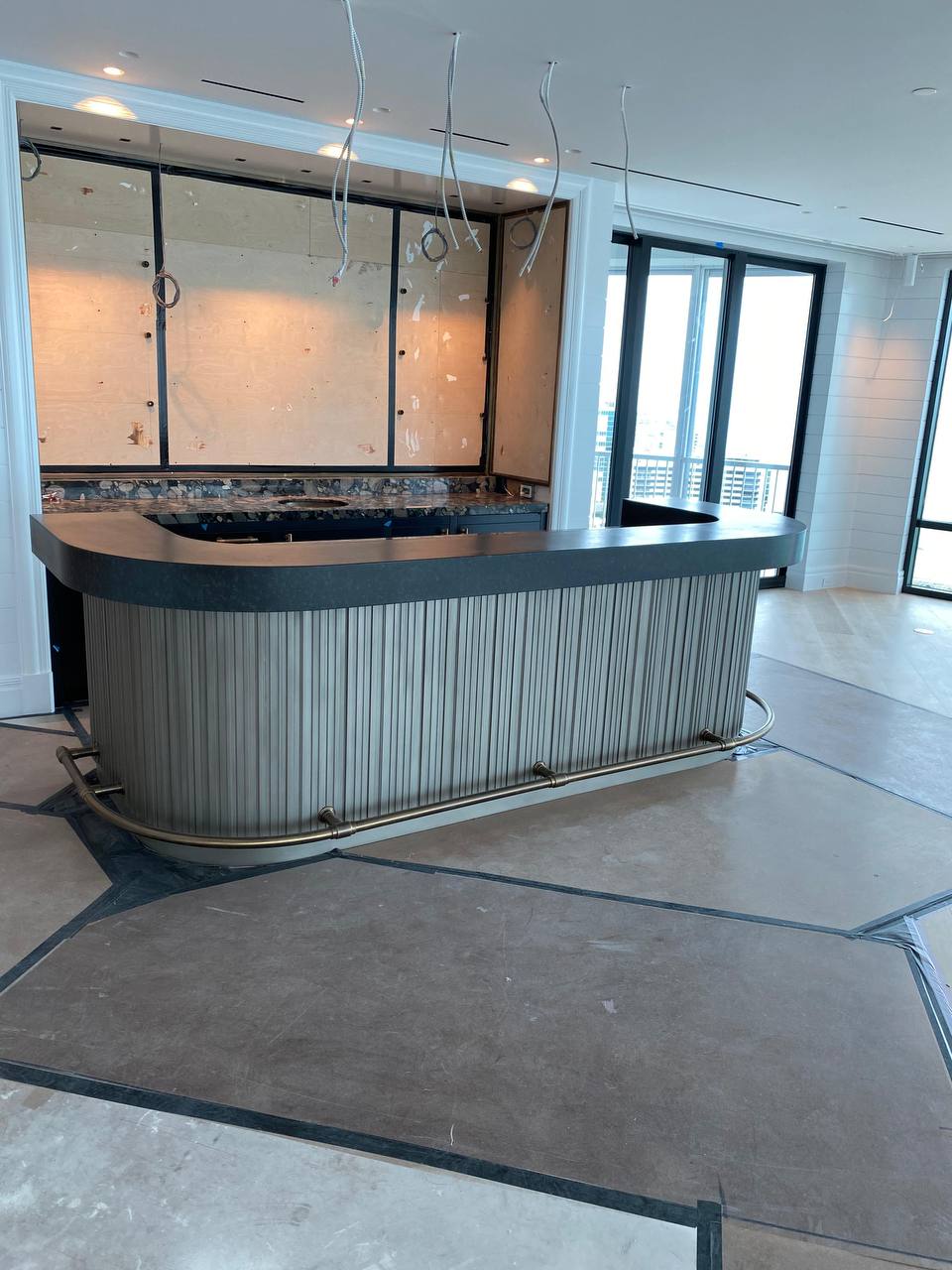 Reeded Custom Bar