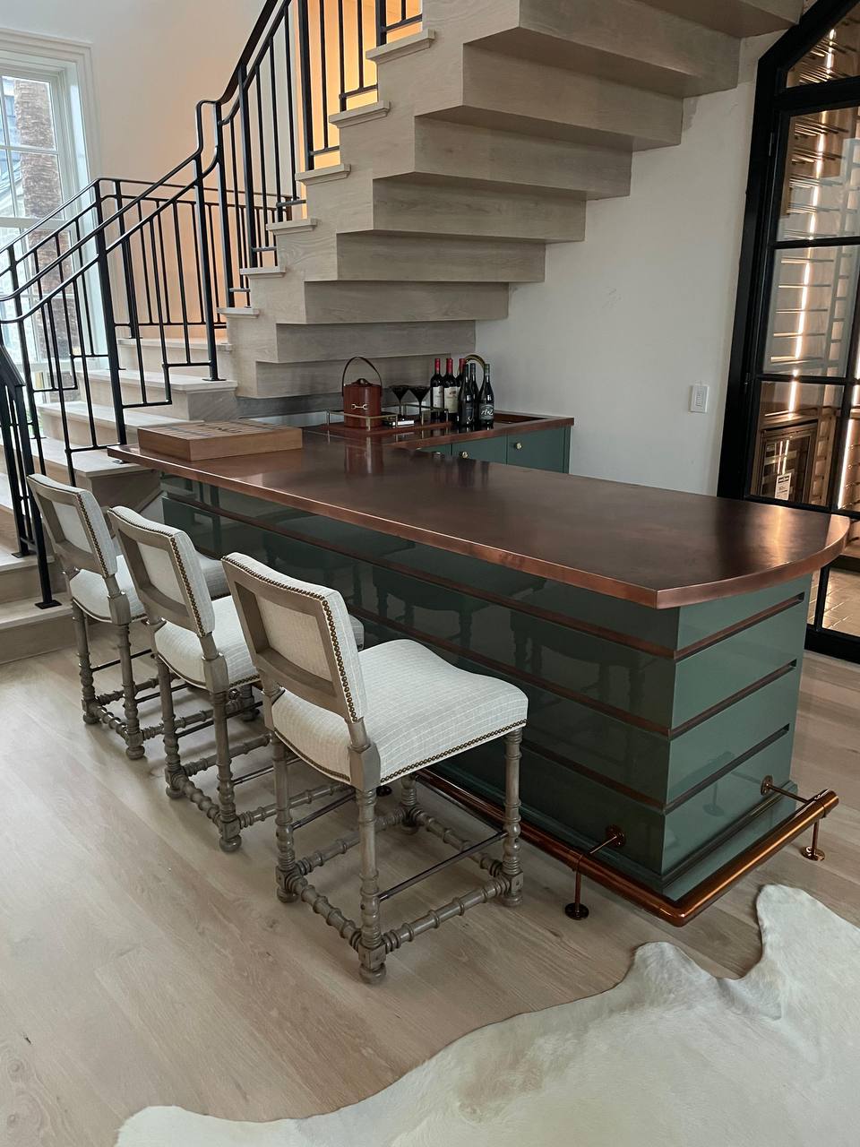 Copper-Top Custom Bar